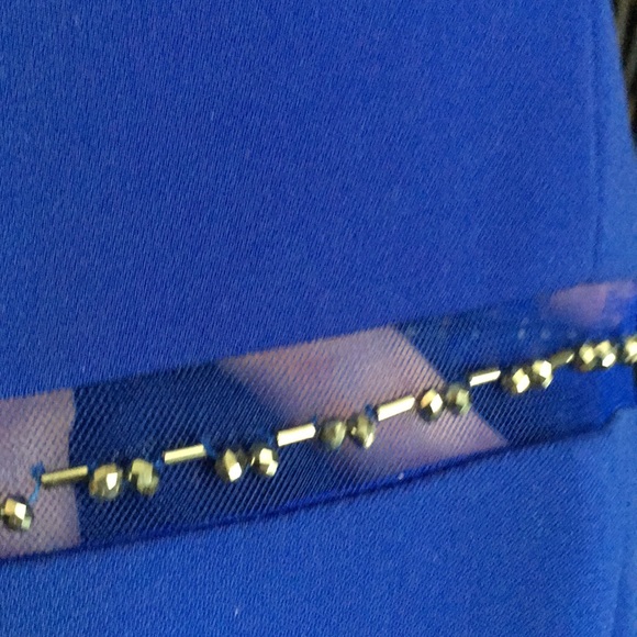 Royal Blue evening gown - Picture 6 of 6